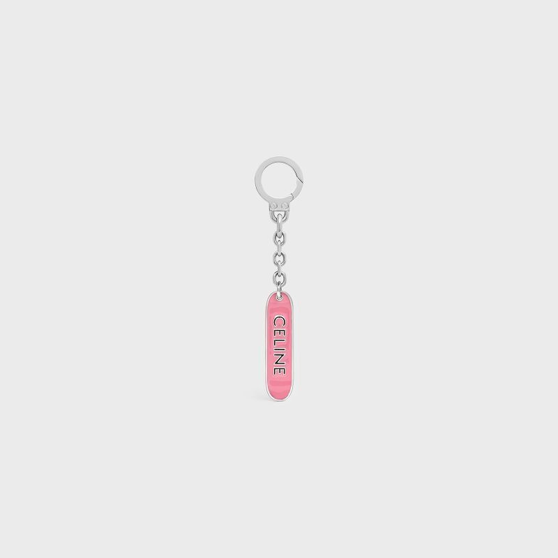 Pink Celine SKATEBOARD CHARM in Brass and Enamel Lifestyle | CL-591686