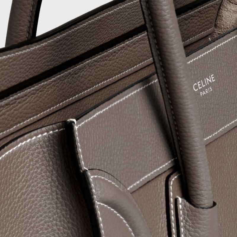 Souris Celine Micro handbag in drummed calfskin Luggage | CL-593053