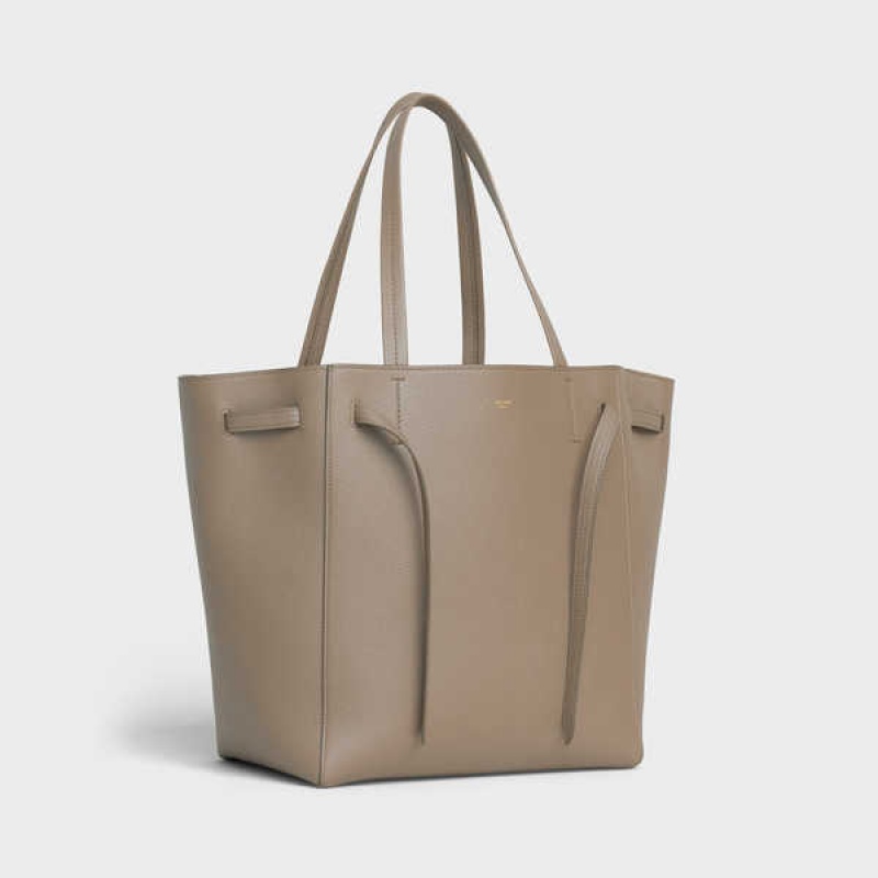 Taupe Celine Small Phantom in soft grained calfskin Cabas | CL-593093