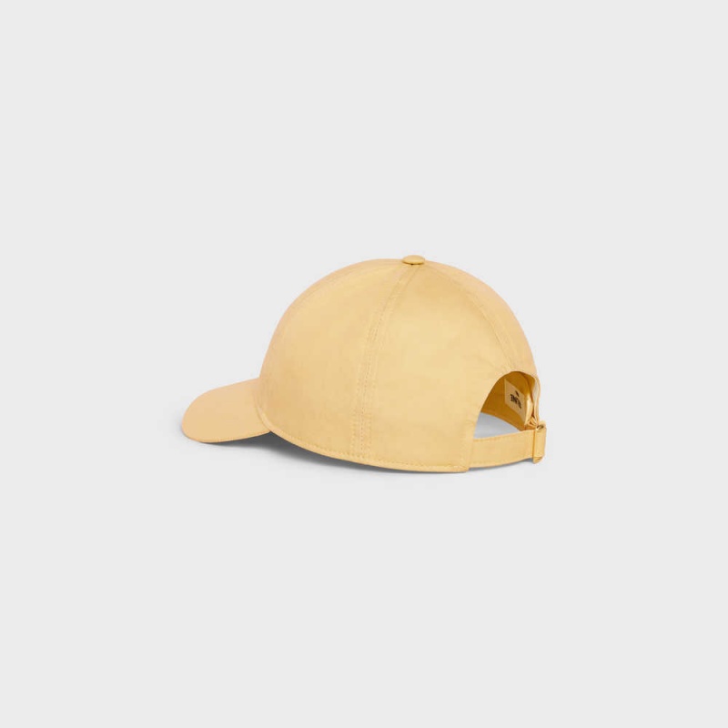 Yellow Celine BASEBALL IN COTTON Cap | CL-592365